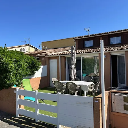 Climatisee Dans Les Tamaris, 3 Chambres, Veranda, Wifi, A 400m De La De Lrtamg15 Portiragnes