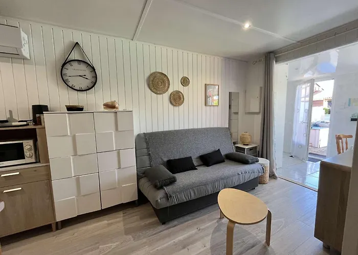 Βίλα Climatisee Dans Les Tamaris, 3 Chambres, Veranda, Wifi, A 400m De La De Lrtamg15 *